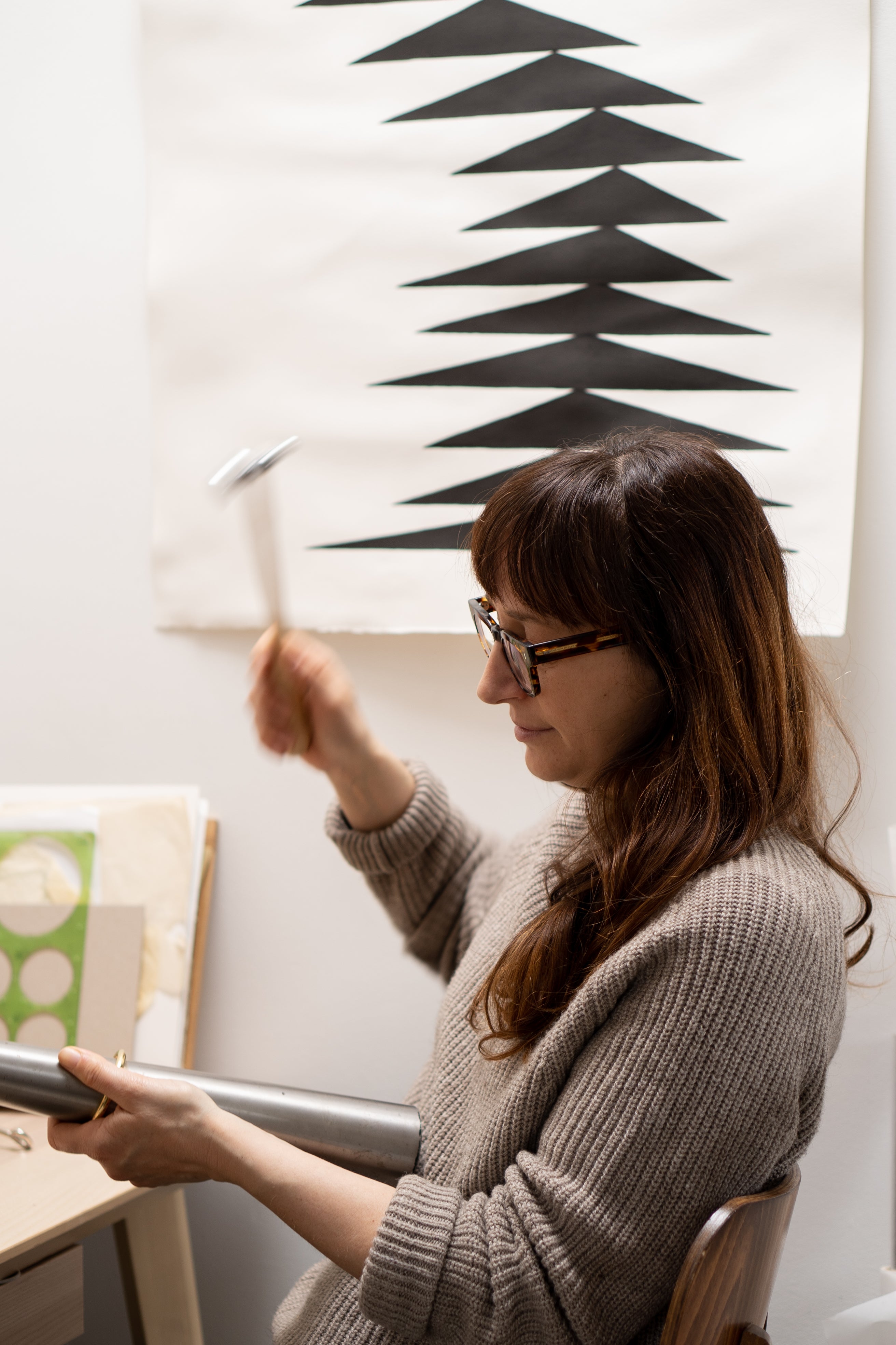 Anèi – Brass napkin rings, set of 2